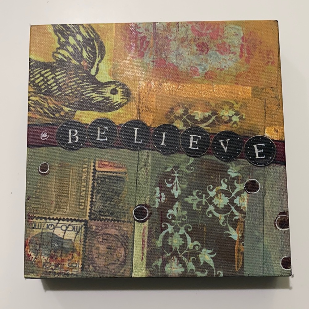 Decorative Believe Wall Art